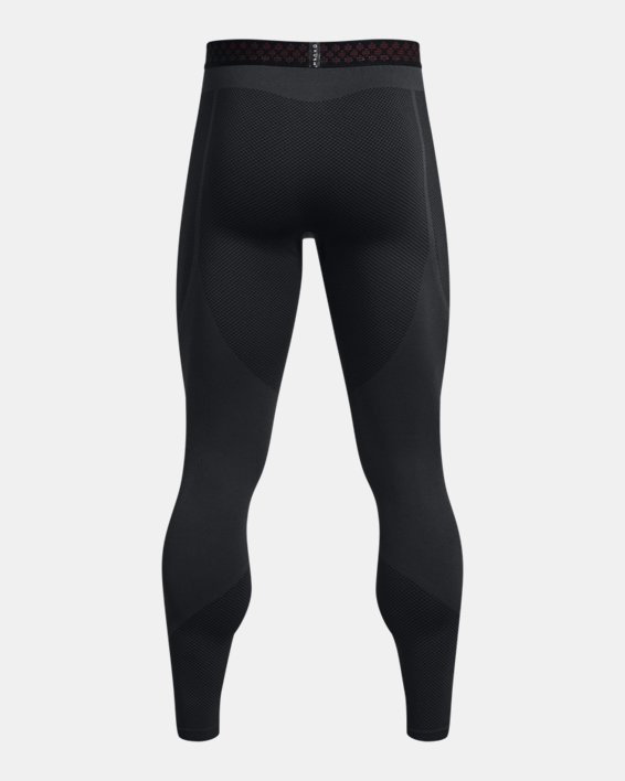 Men's UA RUSH™ ColdGear® Seamless Leggings, Black, pdpMainDesktop image number 7